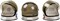 Aeromax Youth Astronaut Helmet w/ Movable Visor NASA Logo USA Flag Kids Silver